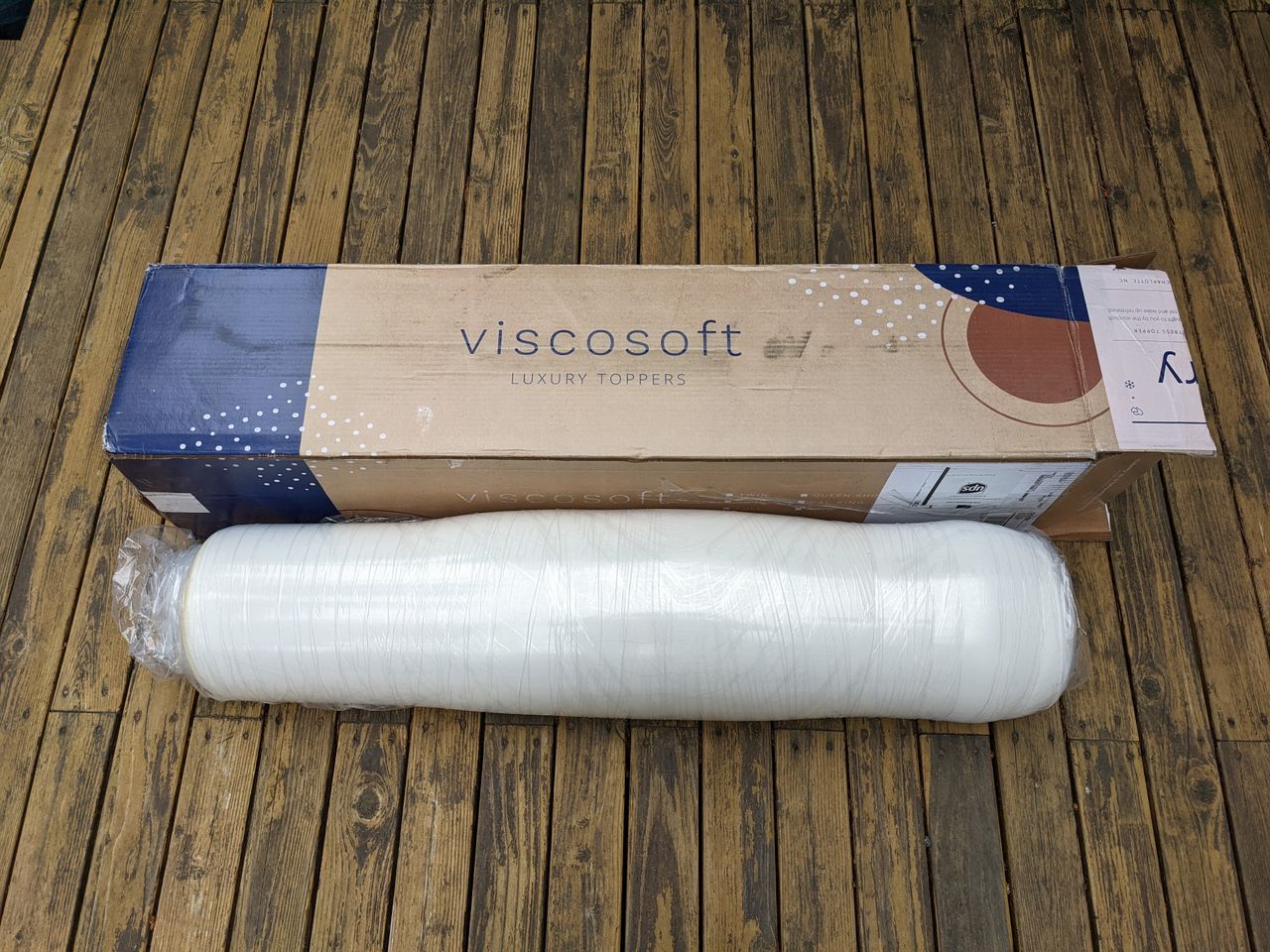 viscosoft copper pillow top mattress pad