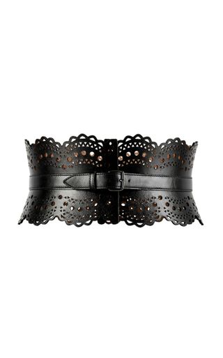 Bustier Leather Belt