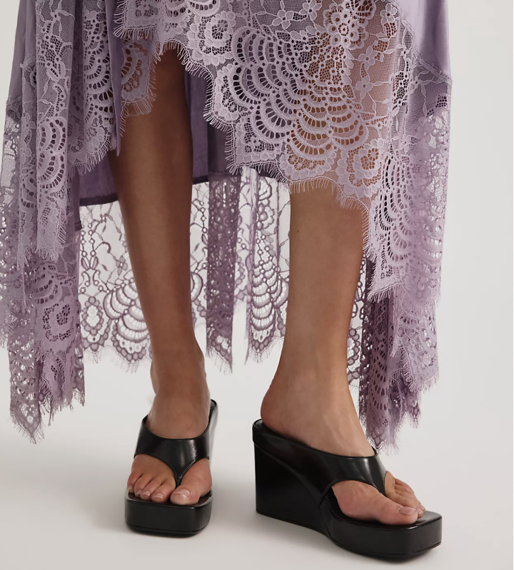 Free People, Gabriela Thong Wedges