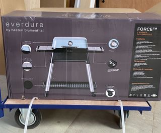 Everdure Force 2 BBQ in box on trolley