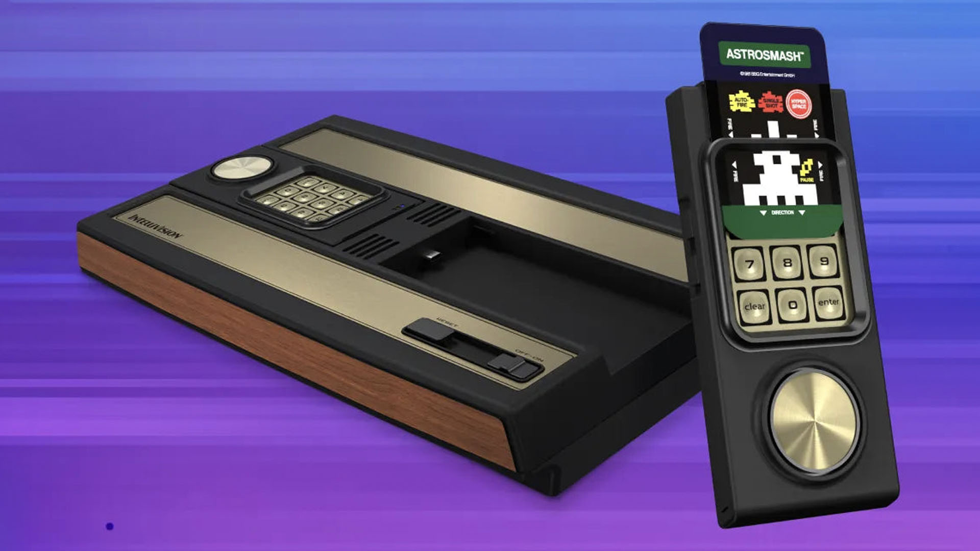 Intellivision Sprint console render.