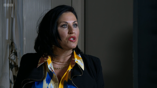 EastEnders - Kat Slater arguing with Sam Mitchell