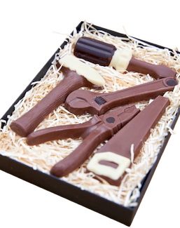 Chocolate tool kit gift box, Holly &amp;amp; Co.