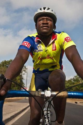 Augustin Amoussouvi is the sprint star of the Beninese Team.