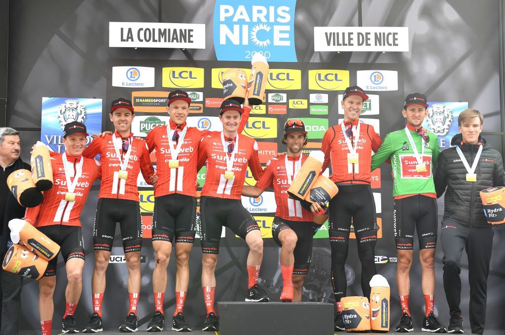 Sunweb proved to be the best team at the 2020 Paris-Nice