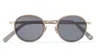 Cubitts Gifford Round-Frame Acetate And Gold-Tone Sunglasses