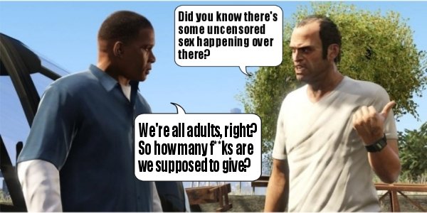 GTA 5 Videos Feature Uncensored Sex, Car Crashes, Airplanes Flying |  Cinemablend