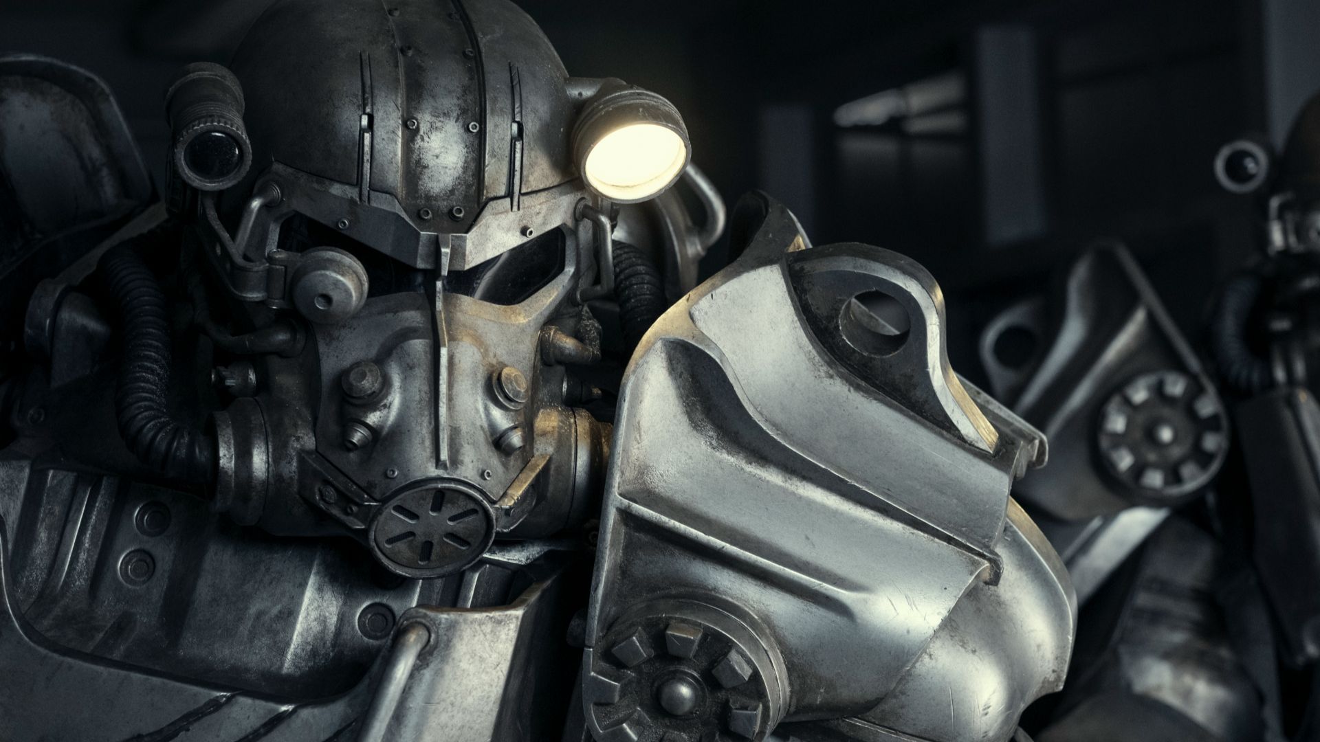 The Brotherhood of Steel Power Armor in Fallout season 2
