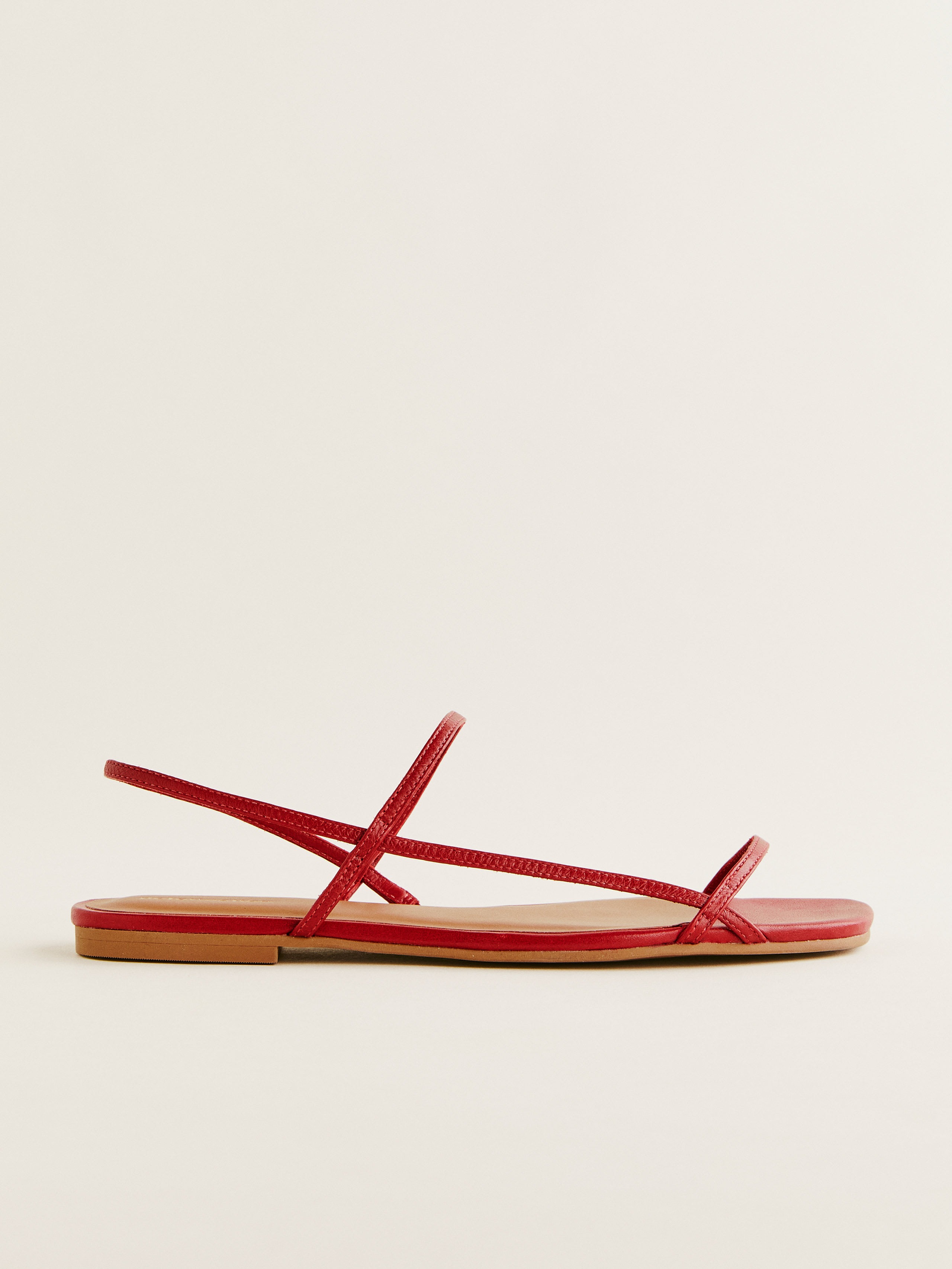 Reformation red sandals