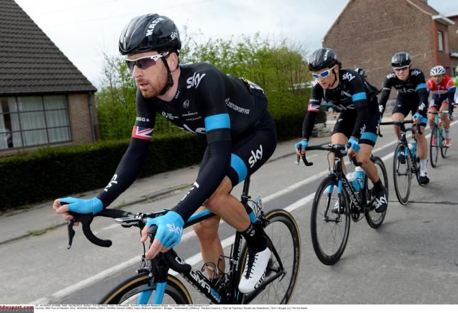 Bradley Wiggins was a super domestique for Team Sky today