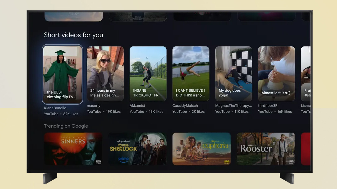 Google TV update (May 2026)