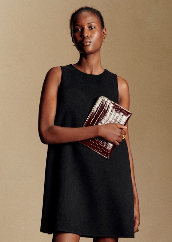 Nicia Dress - Black - S&amp;eacute;zane
