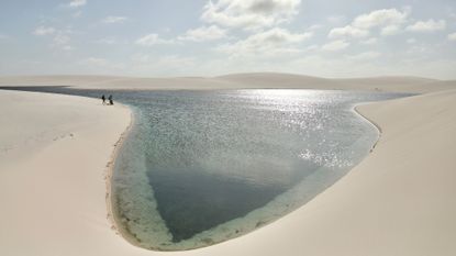 Lake in Lençóis Maranhenses 