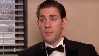Jim in a tuxedo