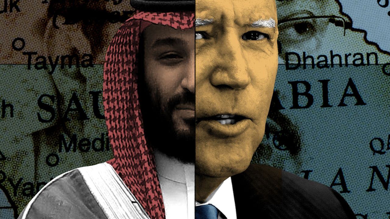 President Biden and MBS.