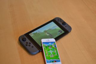 Nintendo Switch and iPhone SE