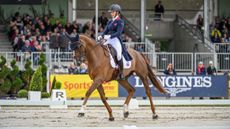 The Luhm&uuml;hlen Horse Trials cross-country times have been released, with British riders including Yasmin Ingham (pictured) currently in the top 10 overnight.