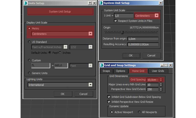 Make sure your setup in 3ds Max matches the settings in Unreal Engine 4 – this will help avoid unwelcome surprises when you put it all together