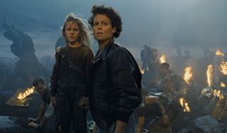 Ripley and Newt in Aliens