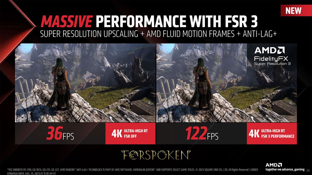 AMD RX 7800 XT 7700 XT Gamescom materials