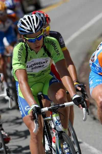 Liquigas-Doimo's Peter Sagan is green in more ways than one. But damn, he's good.