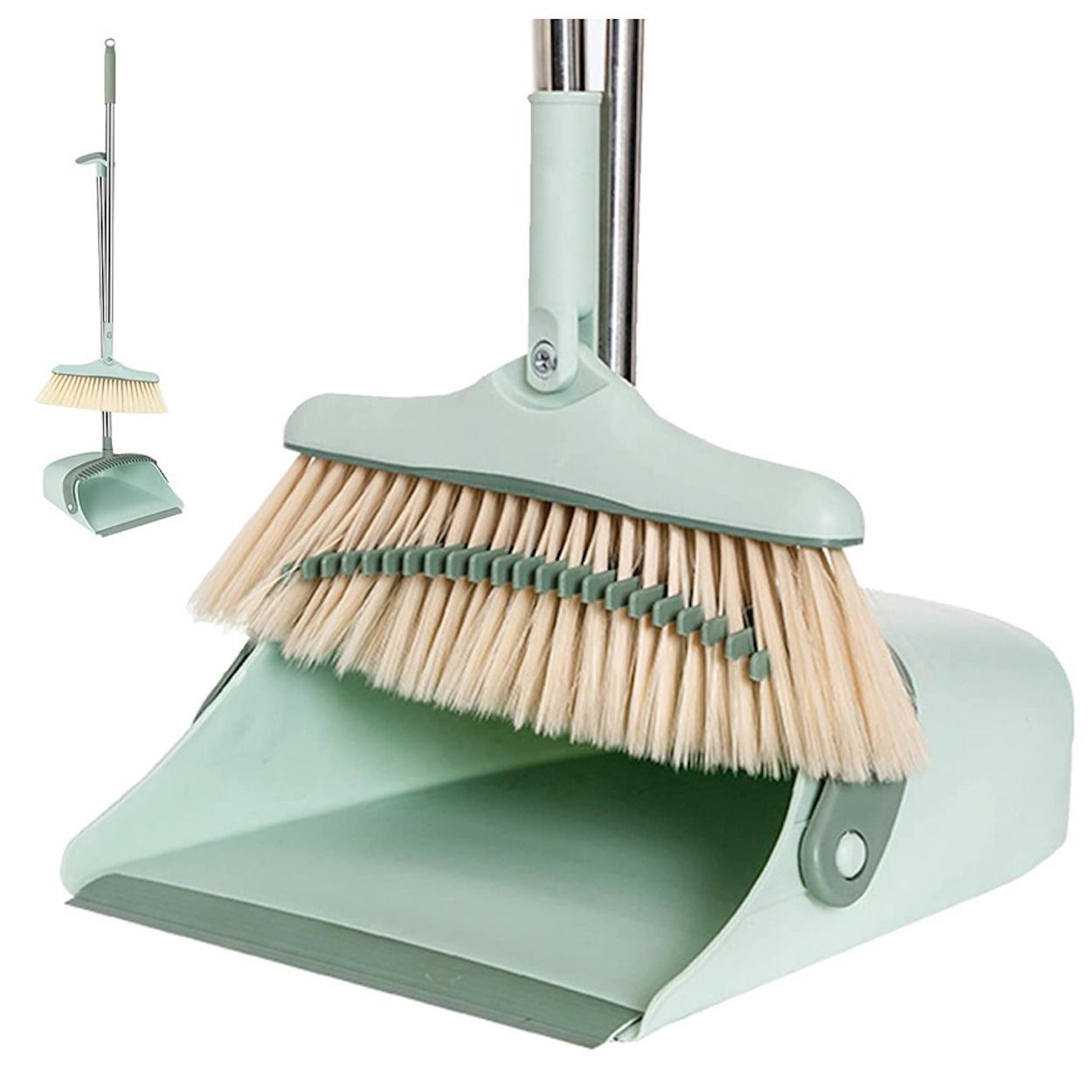 Set sapu bijak dan pengki