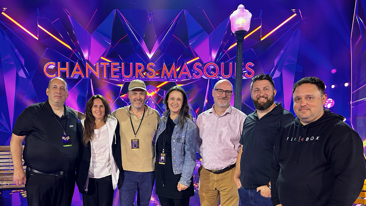 Production team for Masked Singer