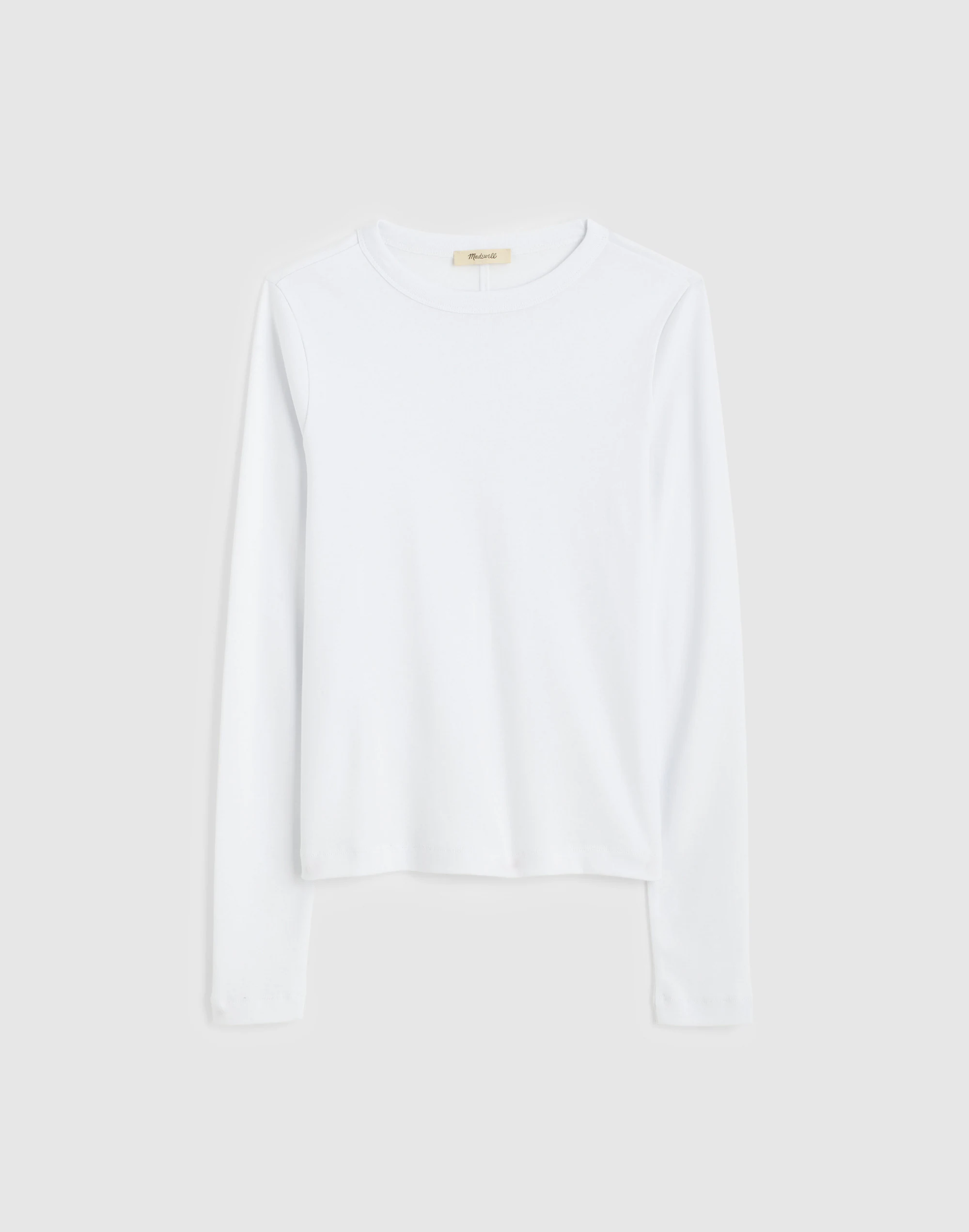 The '90s Long-Sleeve Tee in Compact Cotton
