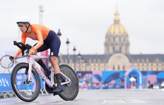 Custom paint jobs at the Olympics Time Trial