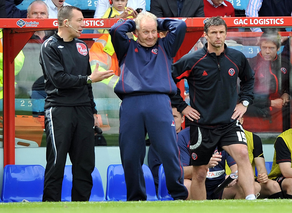 Kevin Blackwell was dismissed by the Blades in 2010