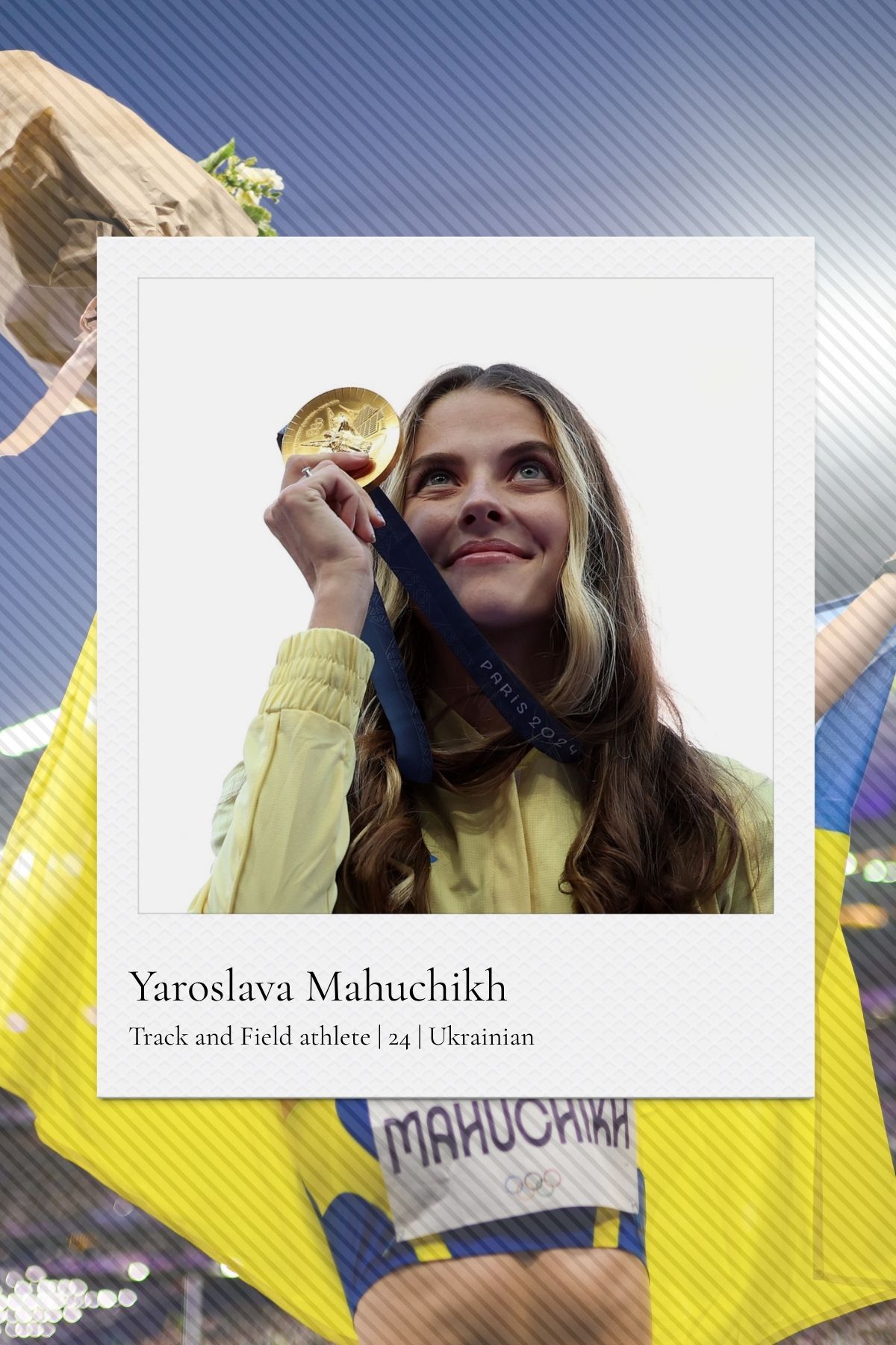 Track and field athlete Yaroslava Mahuchikh