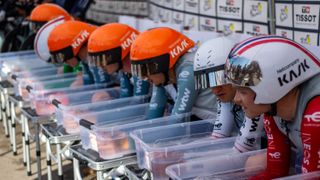 From alcohol sprays to forearm bathing: All the cooling strategies the pros use to beat the heat at the Tour de France