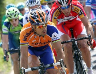 Oscar Freire (Rabobank) in action during stage 1 of the 2007 Tour de France