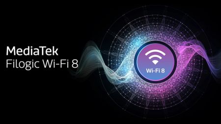 An abstract graphic representing Wi-Fi 8.