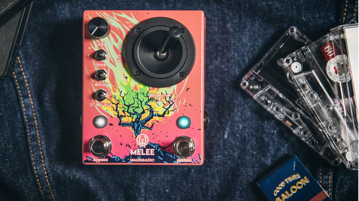The new Walrus Melee Wall Of Noise pedal has a joystick