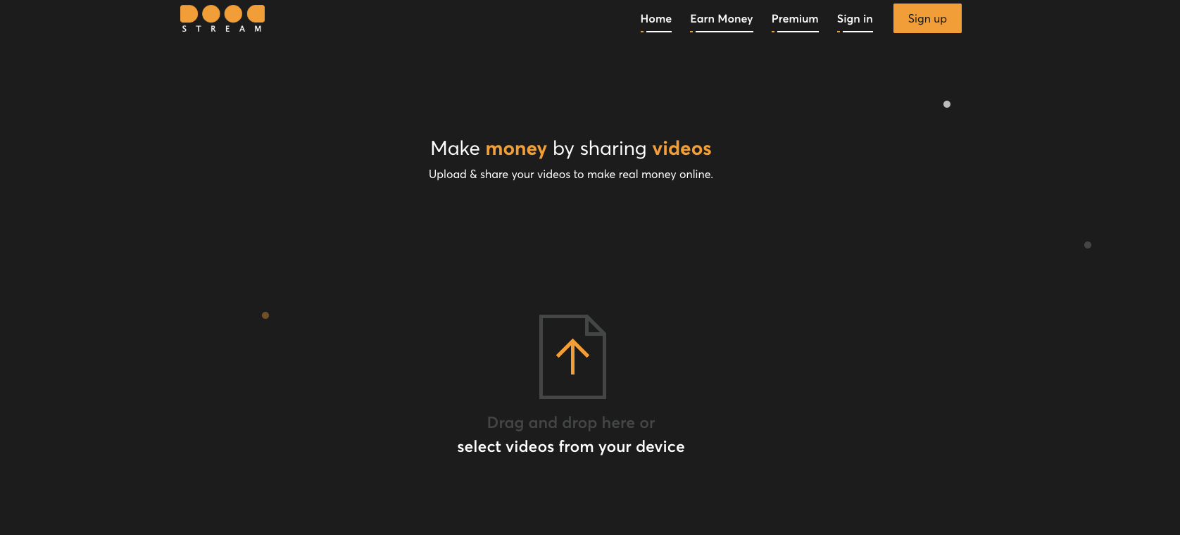 DoodStream Home Page