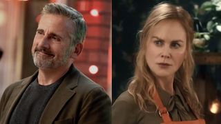 Side by side: Steve Carell in Rooster, Nicole Kidman in Scarpetta