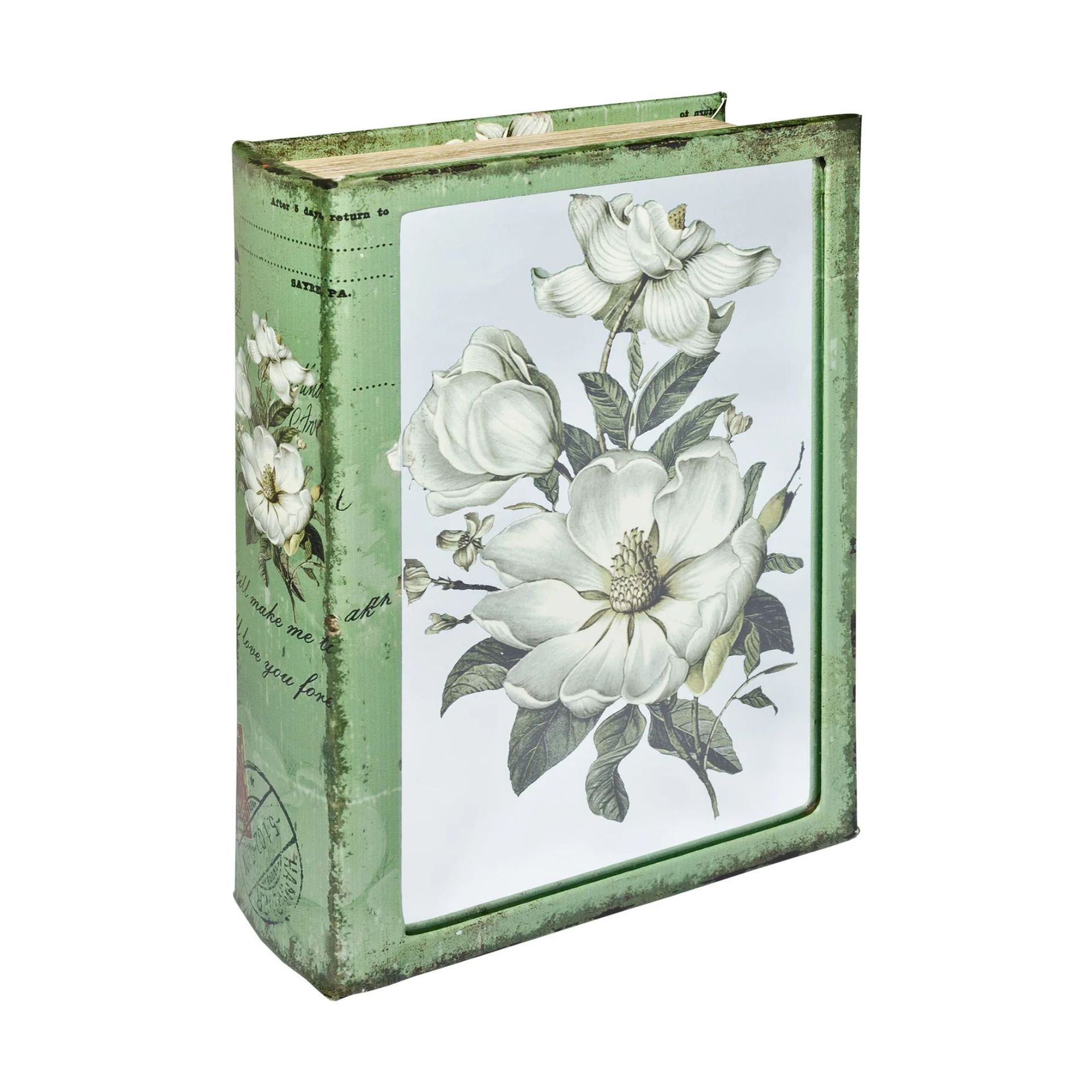 Lemire Handmade Mirrored Book Box