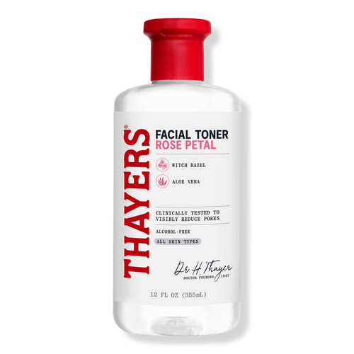 Alcohol-Free Witch Hazel Facial Toner - Rose Petal