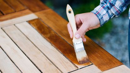 How to Restore and Protect Outdoor Wood Furniture - Love Grows Wild