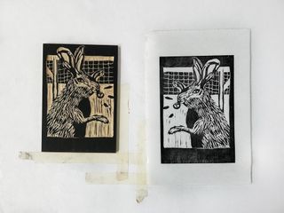 Woodcut printing