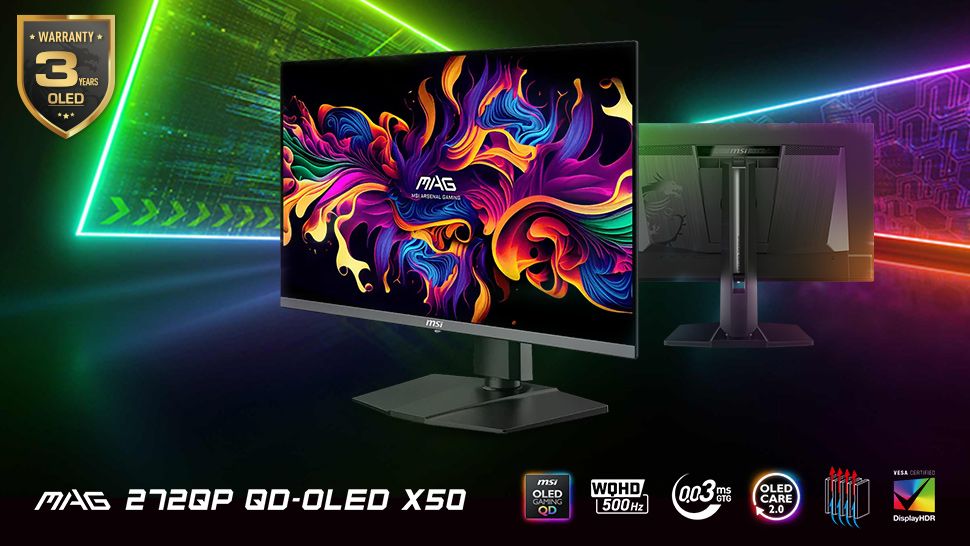 The MSI MAG 272QP QD-OLED X50