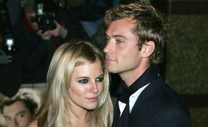 Actors Jude Law and Sienna Miller arrive at the World Premiere of "Alfie" at the Empire Leicester Square on October 14, 2004 in London. Jude Law nanny affair