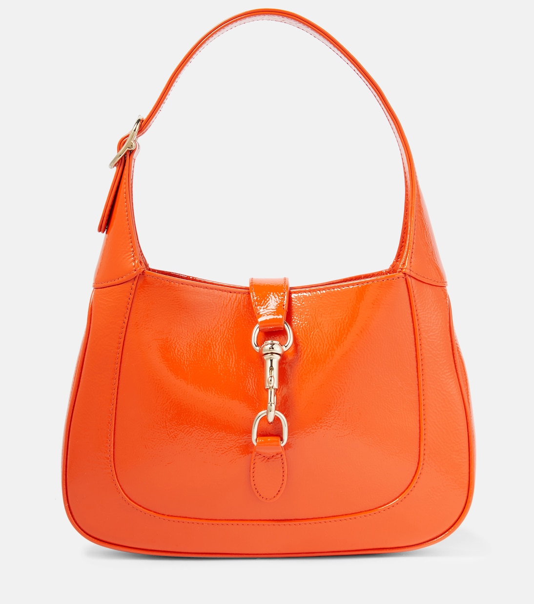 Gucci Jackie Small Patent Leather Strap