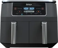 Ninja DZ201 Foodi 8 Quart 6-in-1 DualZone 2-Basket Air Fryer: $199.99 $153.99 at Amazon
