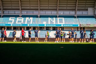 Molde – Gent: Trening for hjemmelaget før oppgjøret i Conference League