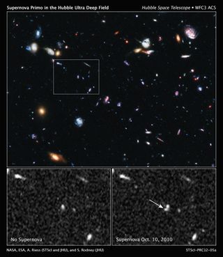 Hubble Supernova Primo