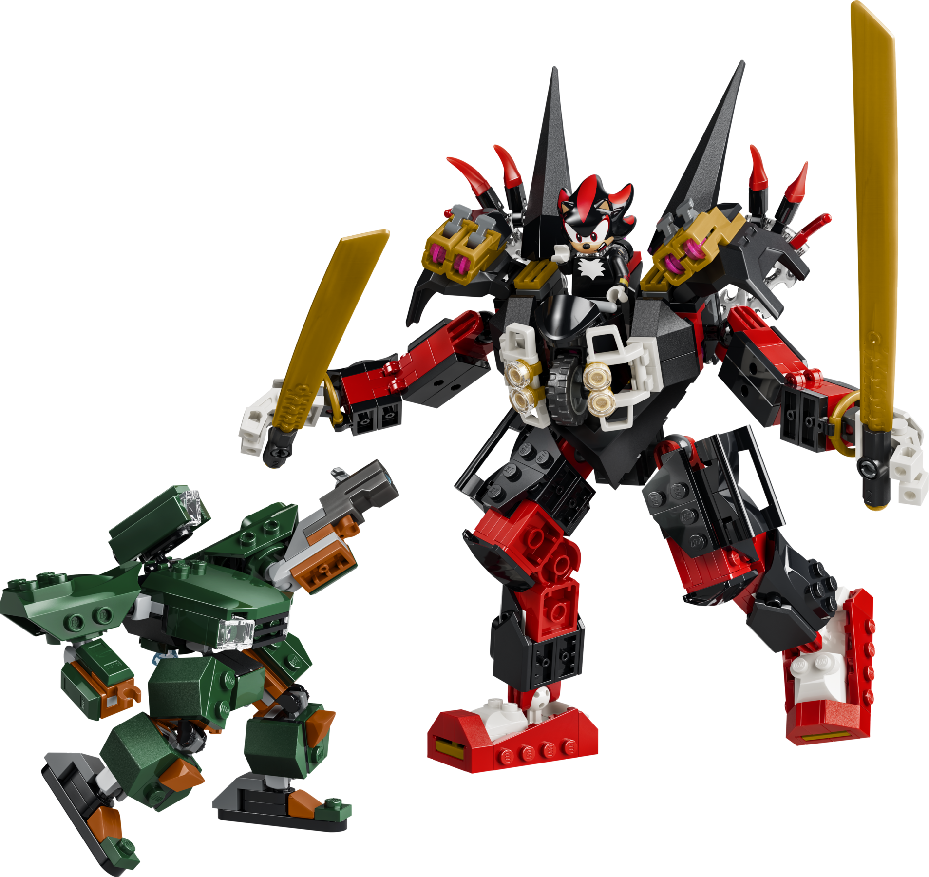 Shadow's Mech Vs. G.u.n. Trooper