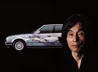 Matazo Kayama and BMW Art Car #9, BMW 535i, 1990