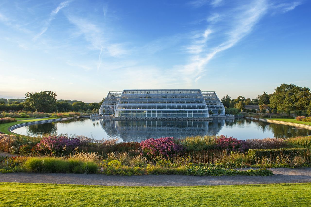 The Royal Horticultural Society’s Bicentenary Glasshouse at Wisley.